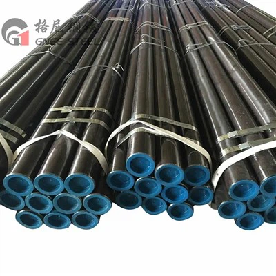 Svart sömlöst stålrör A53 A106